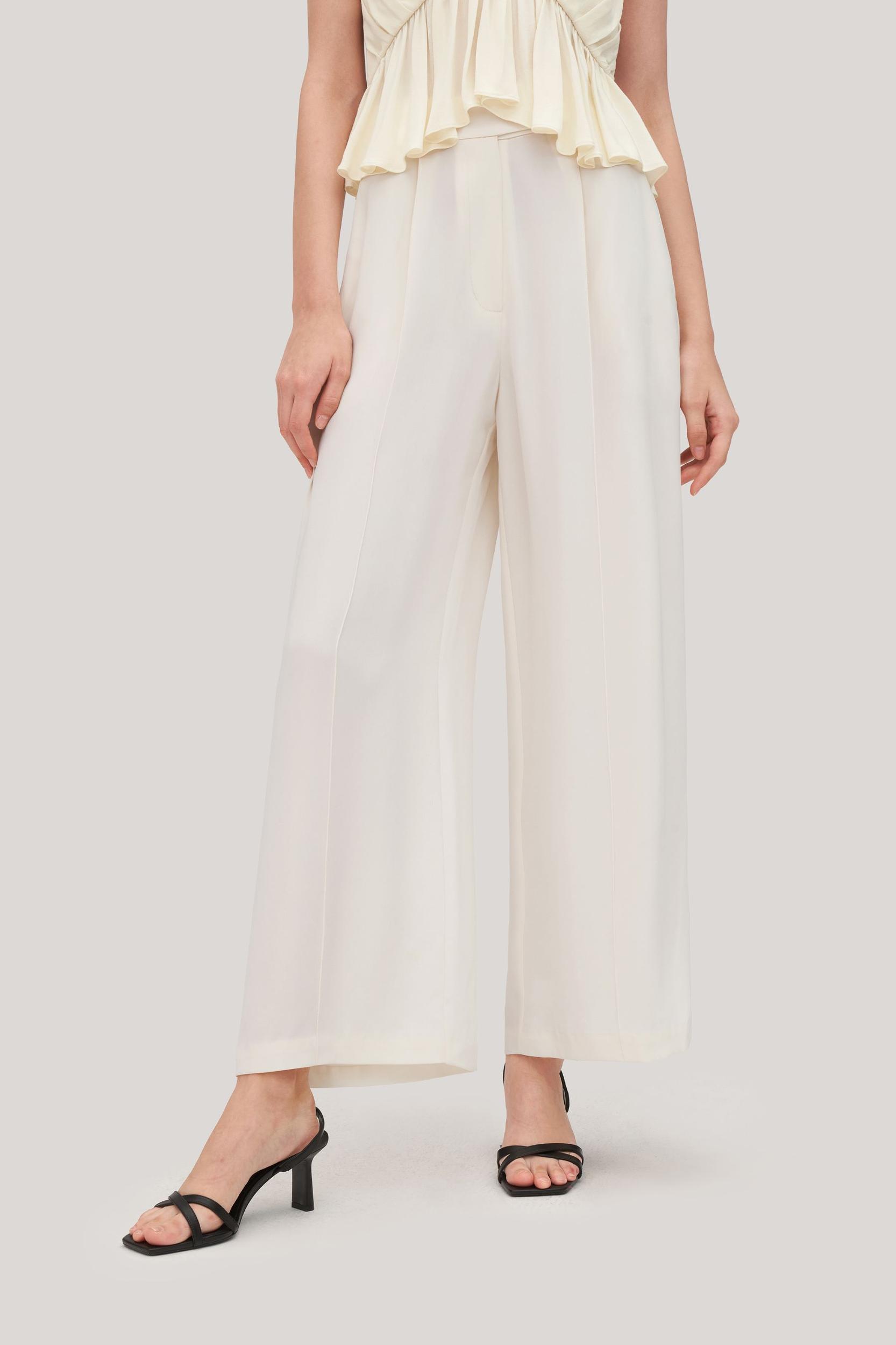 Heavy Crepe Silk Iris Pant Product Image