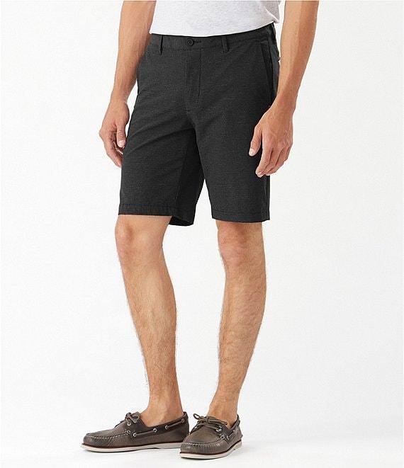 Tommy Bahama Big & Tall Flat Front Chip Shot 10#double; & 11#double; Inseam Shorts Product Image