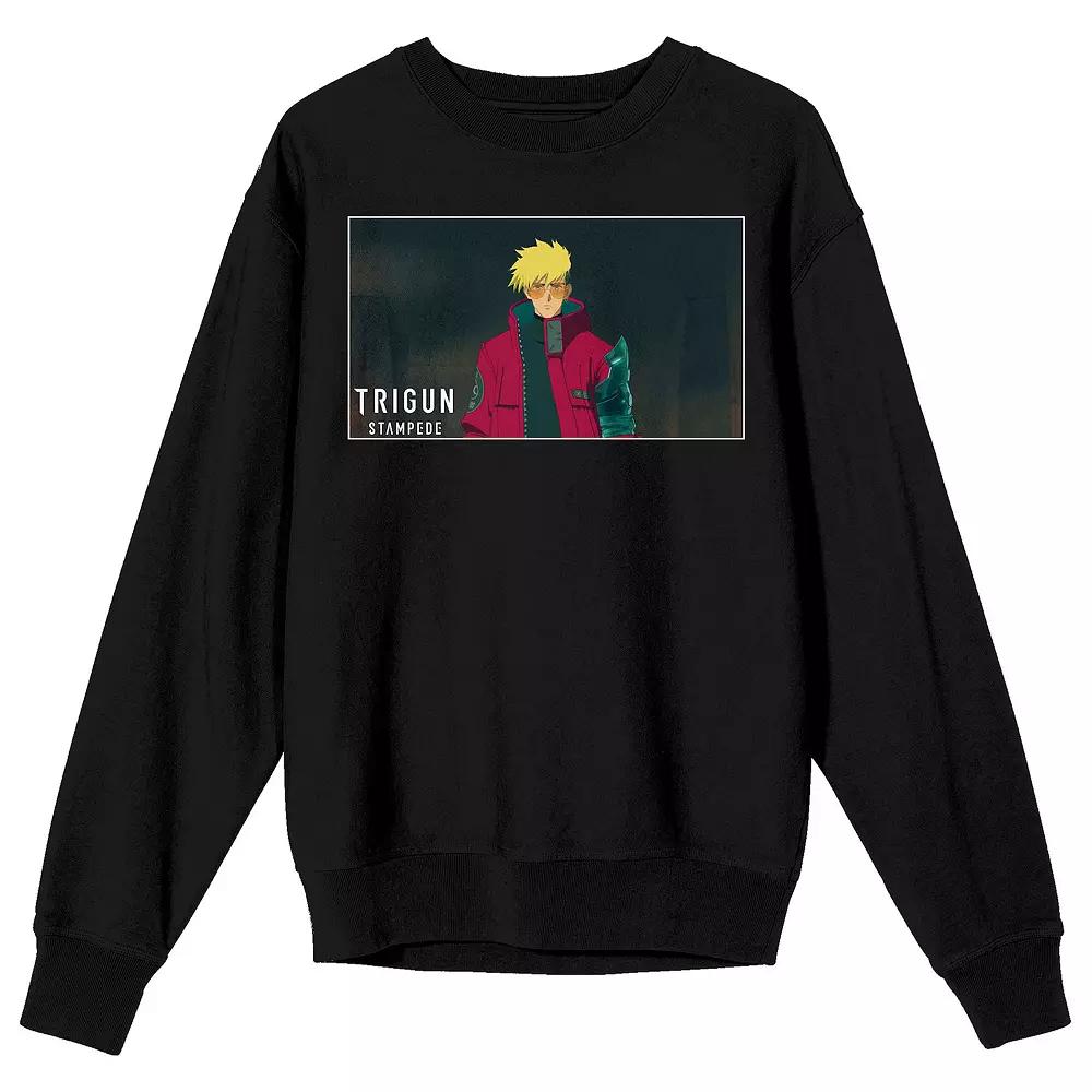 Men's Trigun Stampede Vash Screen Long Sleeve Graphic Tee,  Product Image