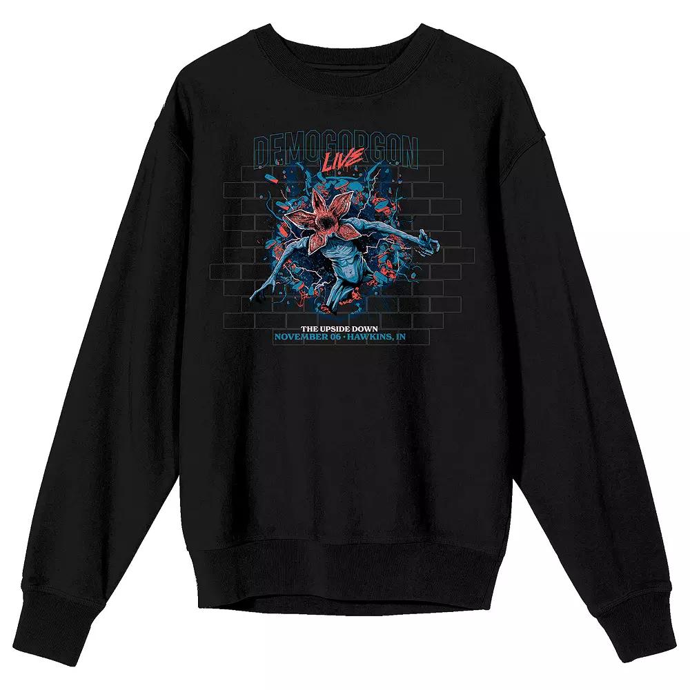 Men's Stranger Things Demogorgon Long Sleeve Graphic Tee,  Product Image