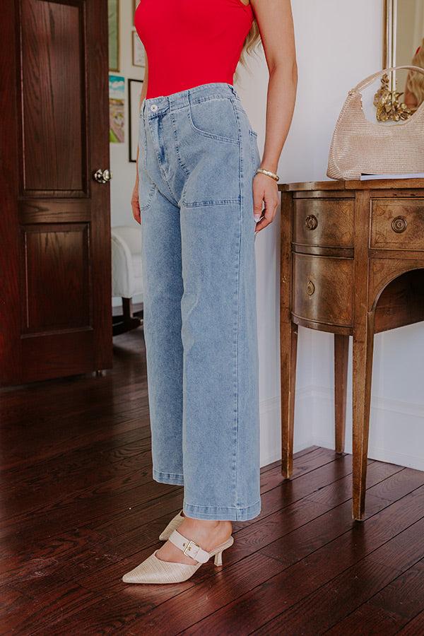 The Emersyn High Waist Wide Leg Jean Product Image