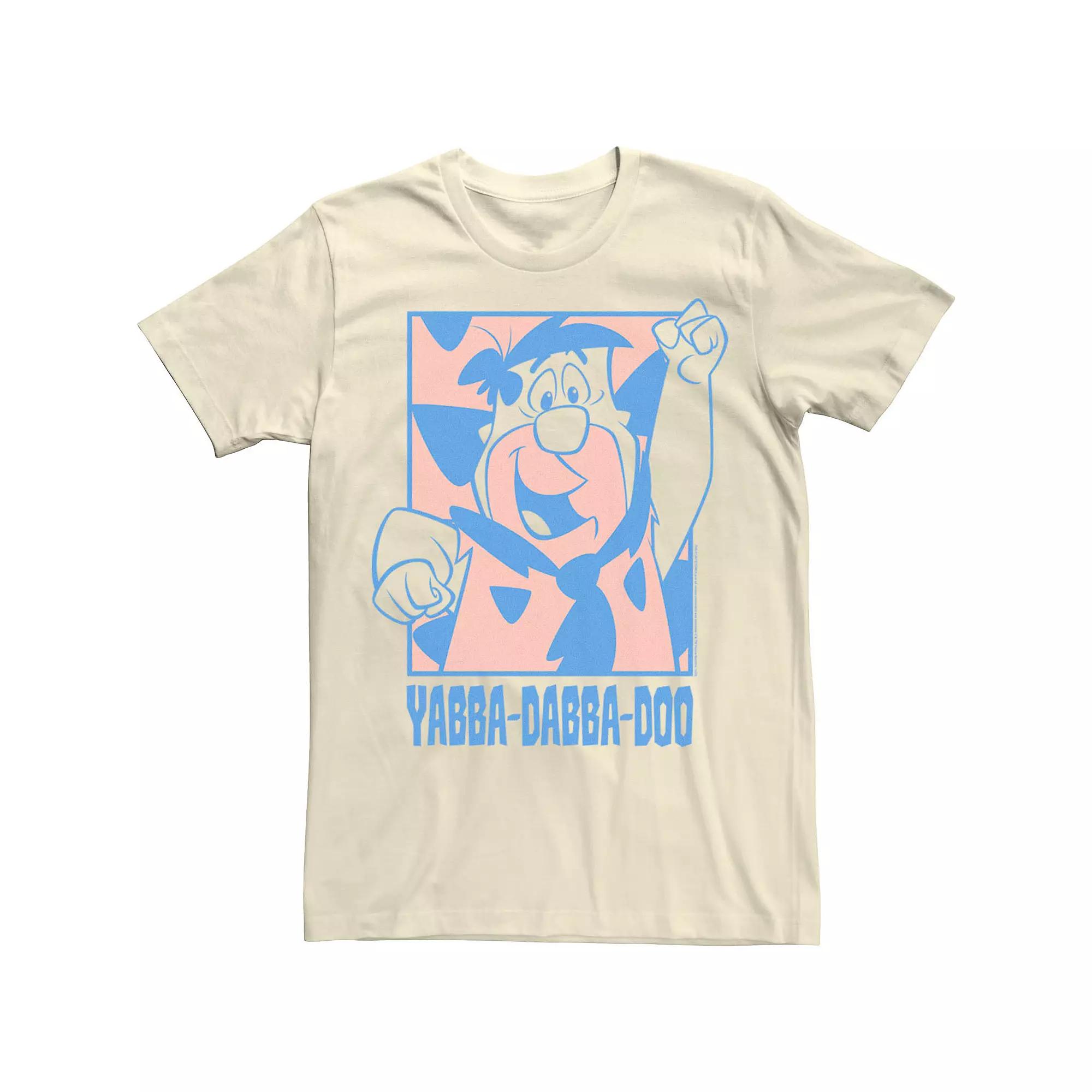 Men's The Flintstones Fred Yabba-Dabba-Doo Portrait Tee,  Product Image