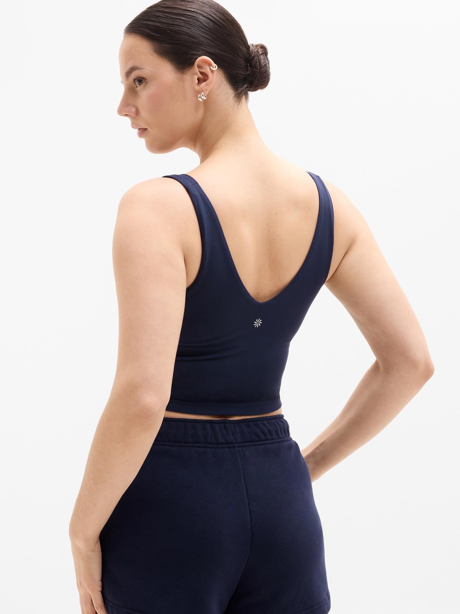 Transcend V-Neck Crop Sports Bra A-C Product Image