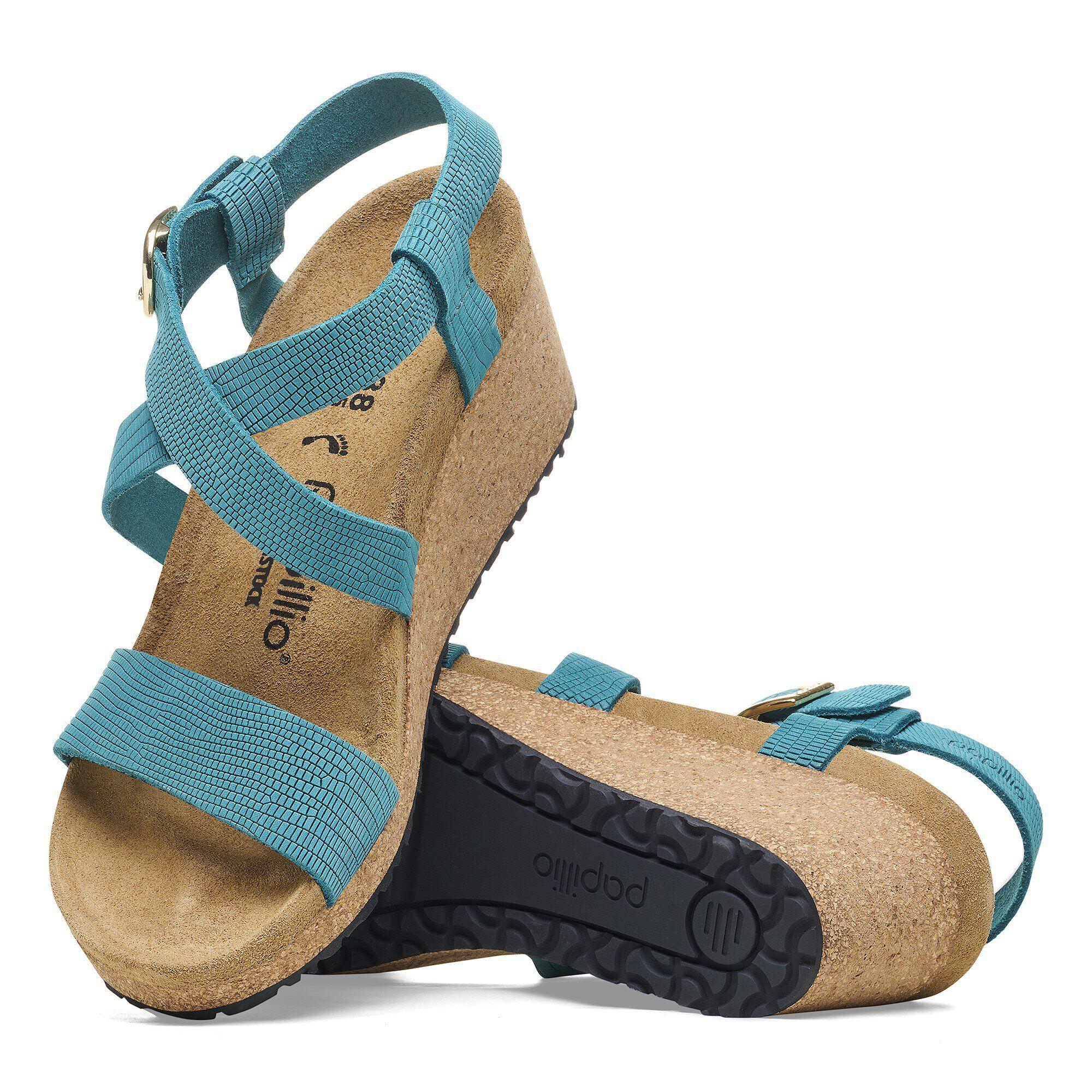 Sibyl Ring-Buckle Nubuck Leather Embossed Product Image