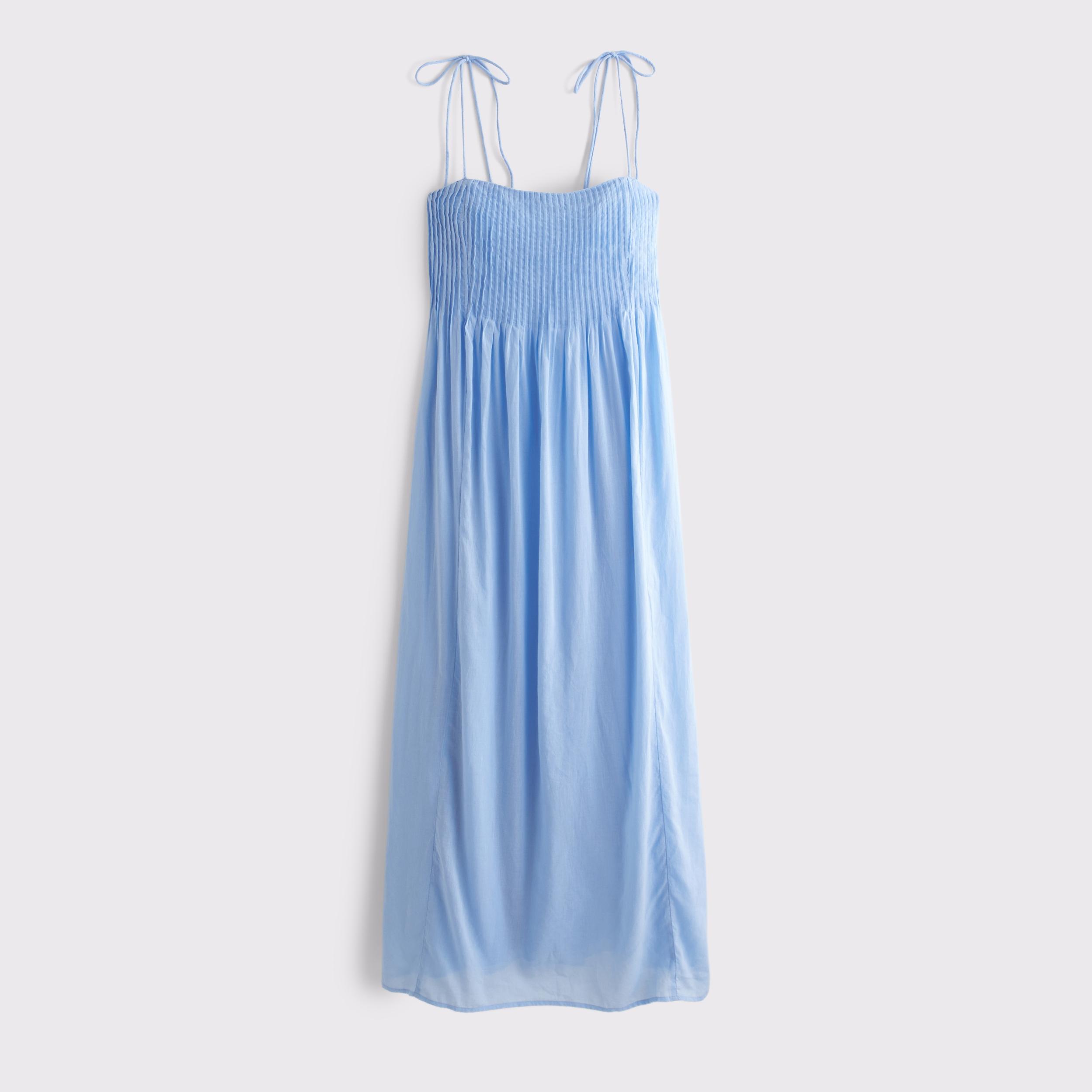 Pintuck Flowy Maxi Dress Product Image