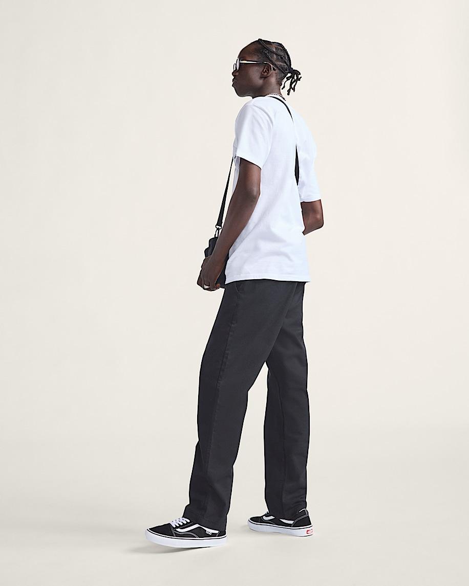 Authentic Chino Relaxed Pants in Black| Vans US Product Image