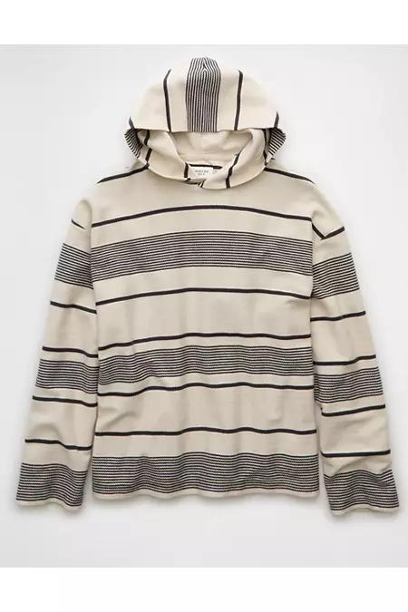 AE Striped Terry Baja Hoodie Men's Product Image