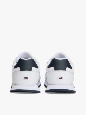 Signature Stripe Leather-Mix Sneaker Product Image