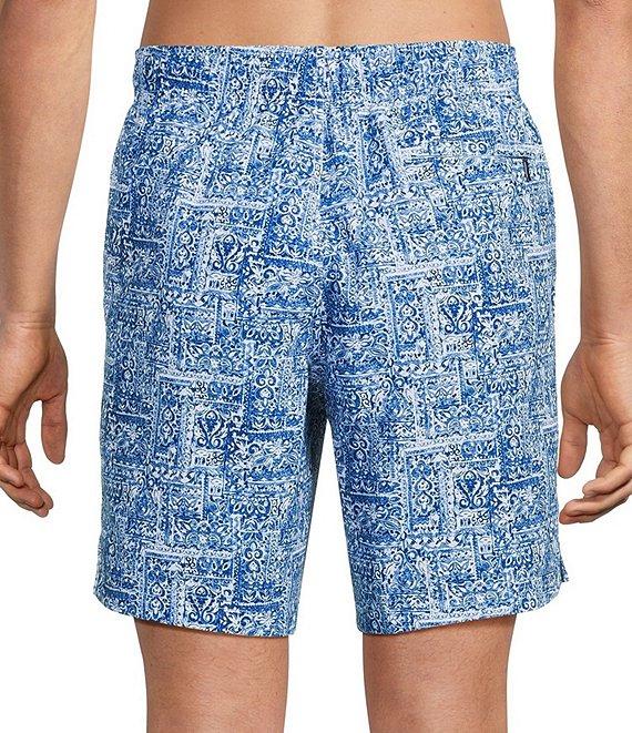 Roundtree & Yorke Paisley 8#double; Swim Trunks Product Image
