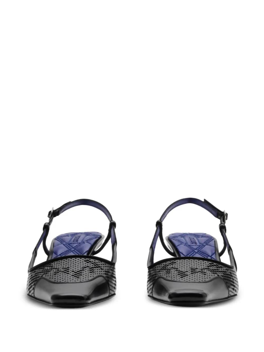 Chisel 50mm slingback pumps Product Image