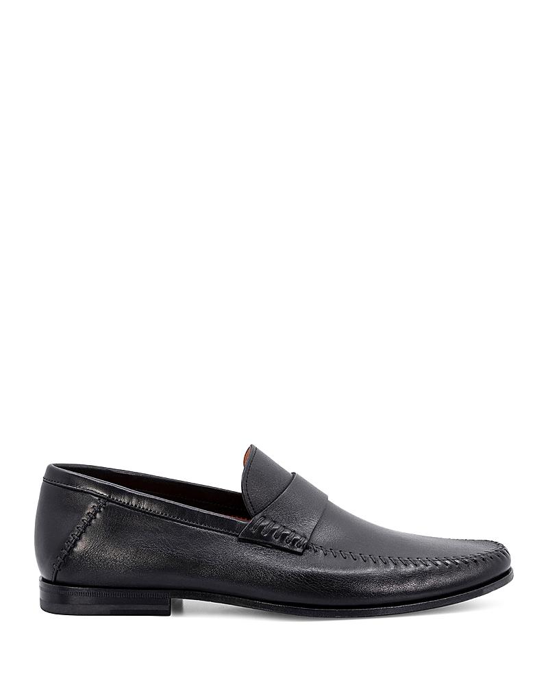 Mens Paine Leather Moccasin Loafers Product Image