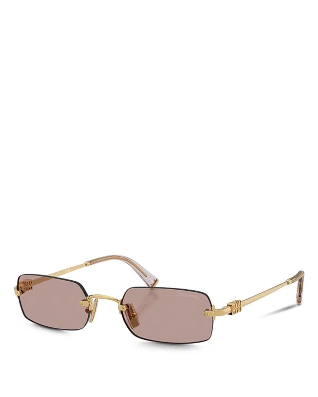 rectangle-frame sunglasses Product Image