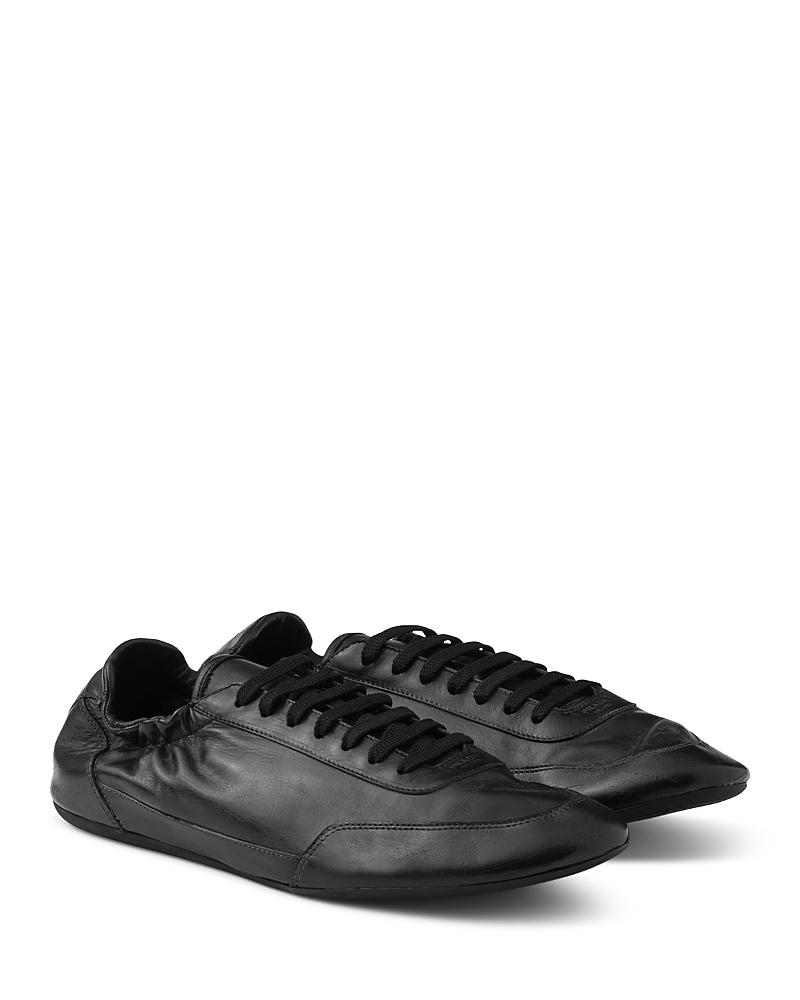 Prada Mens Collapse Leather Sneakers Product Image