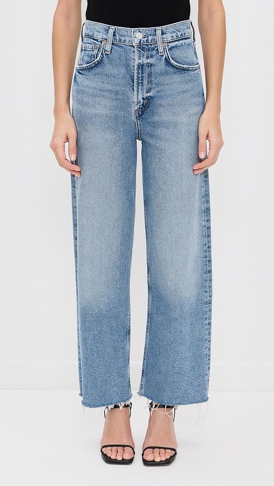 AGOLDE Ren: High Rise Wide Leg Jeans | Shopbop Product Image