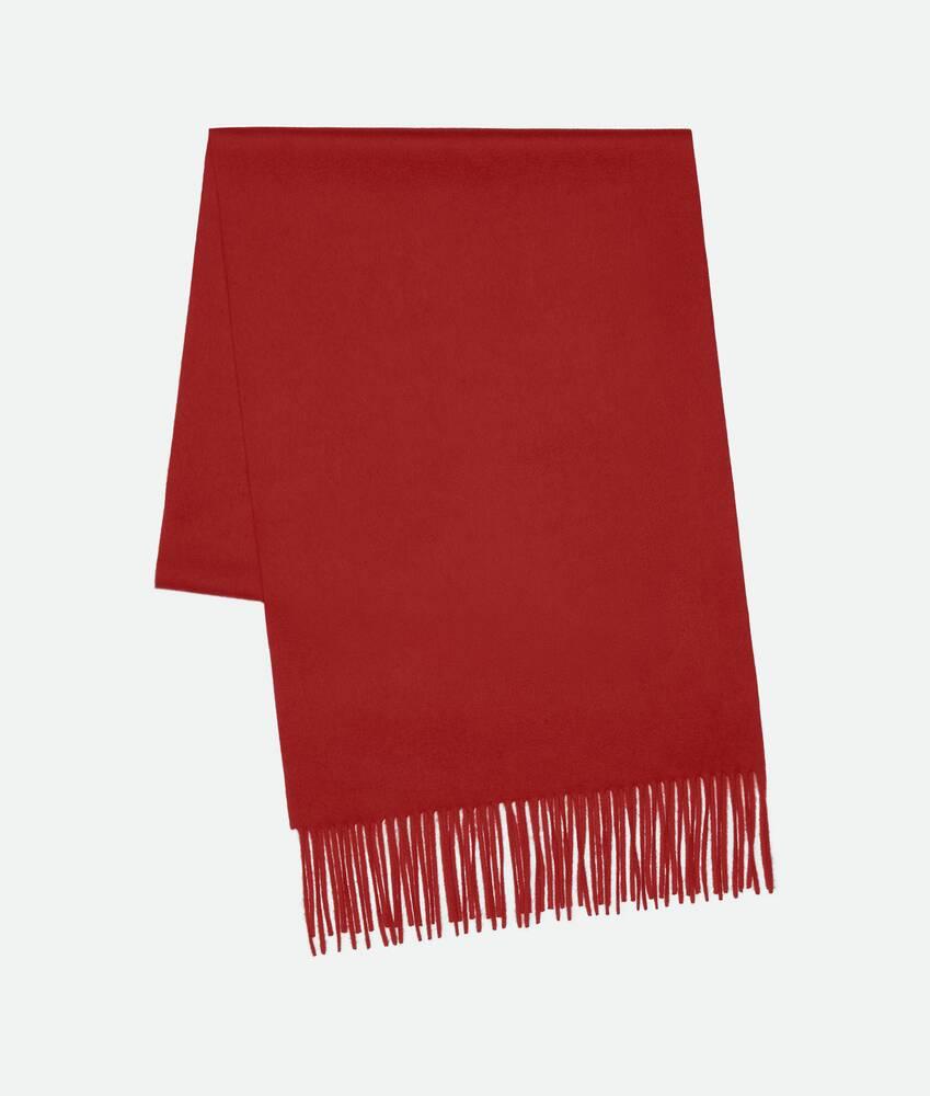 Women's Cashmere Scarf in Red stone Product Image