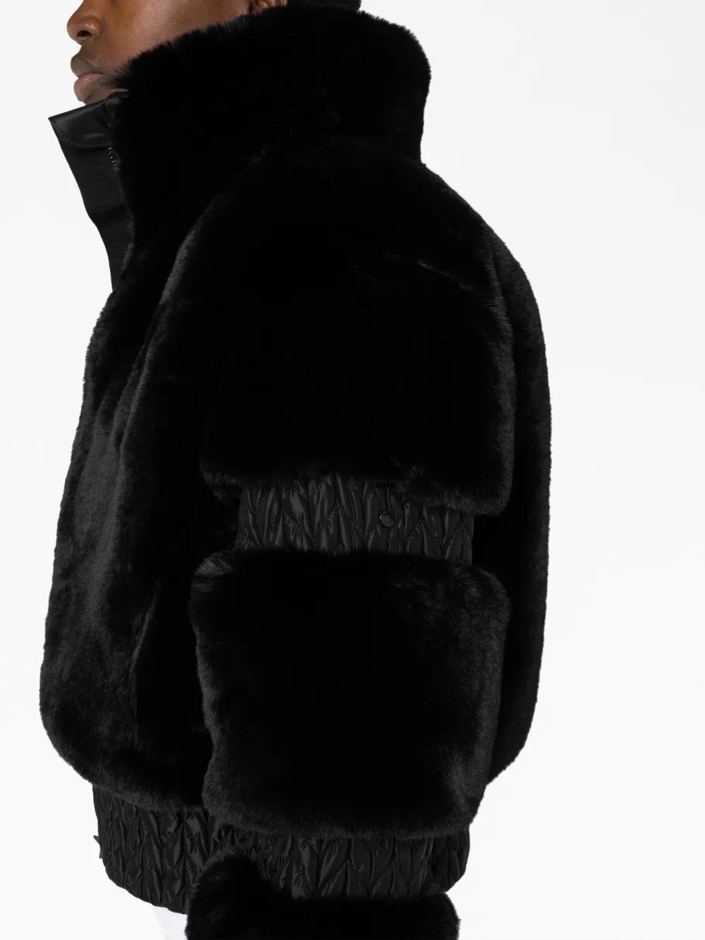 Furry faux-fur jacket Product Image