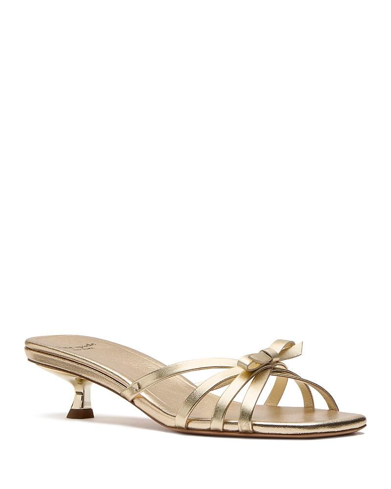 kate spade new york Womens Carolina Kitten Heel Sandals Product Image