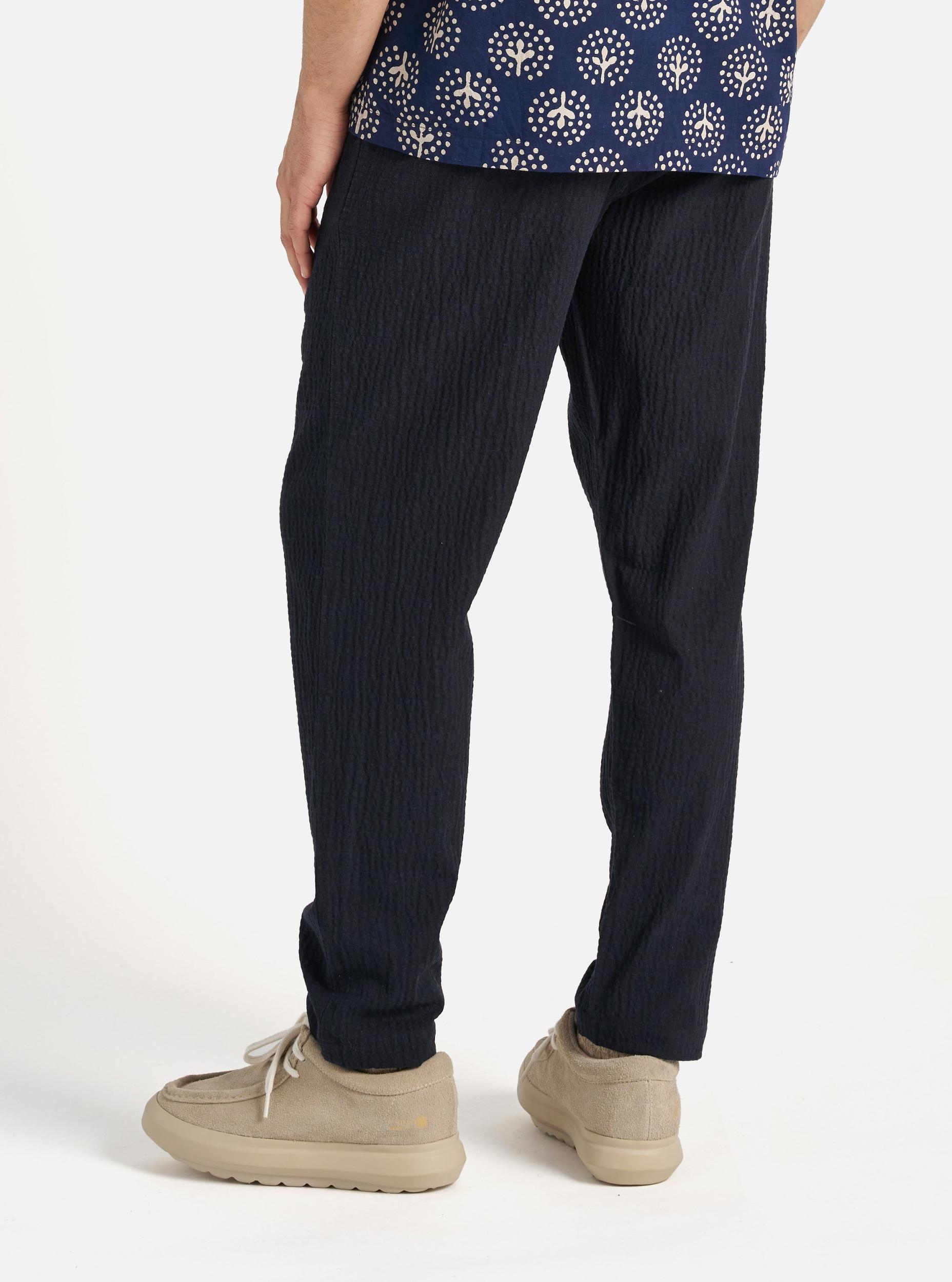 Dark Navy Ospina Cotton Military Chino Product Image