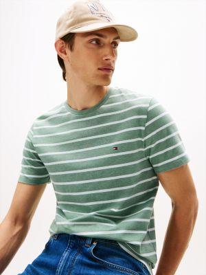 Stripe Stretch-Cotton Extra Slim T-Shirt Product Image