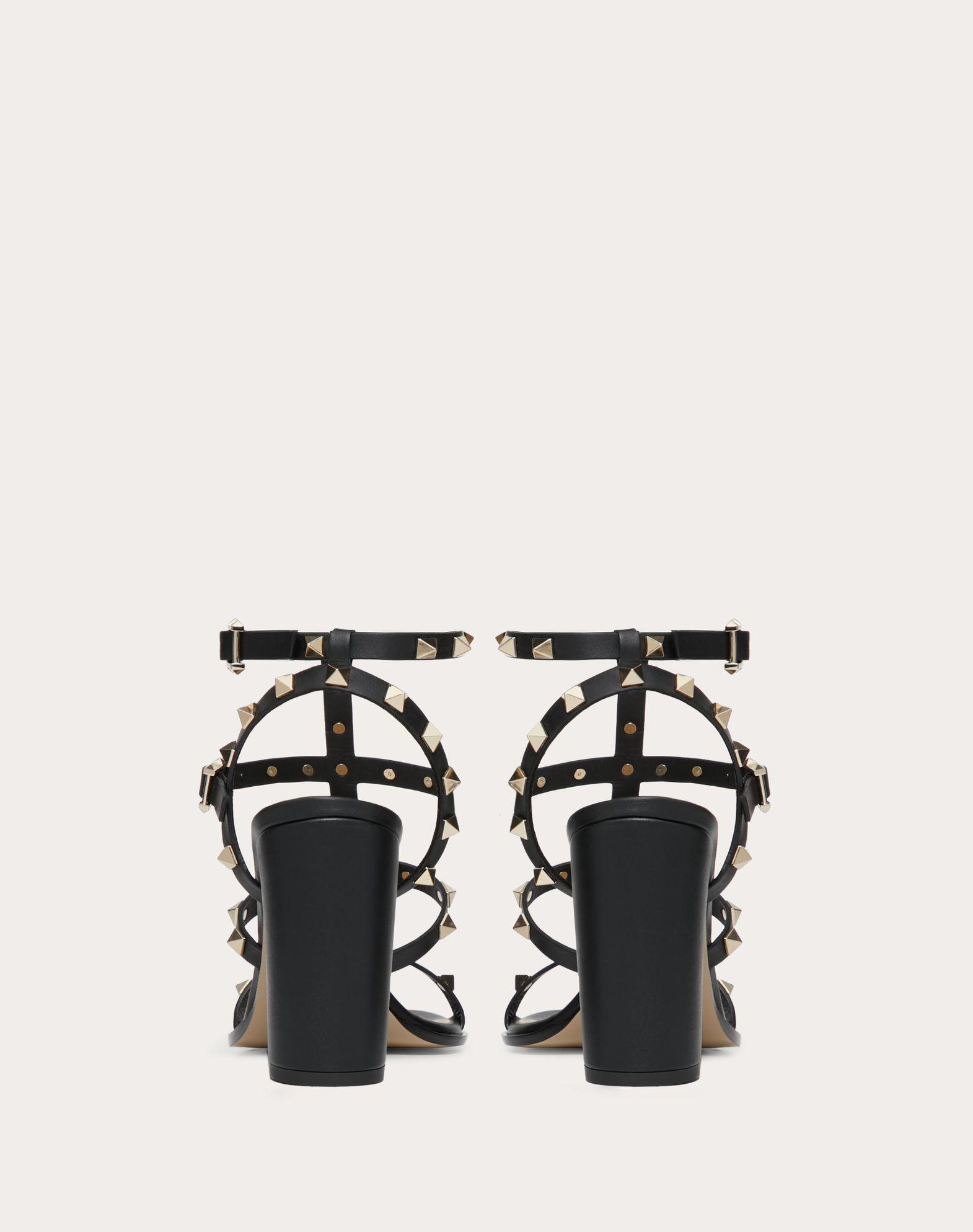 Rockstud Ankle Strap Sandal 90 Mm Product Image