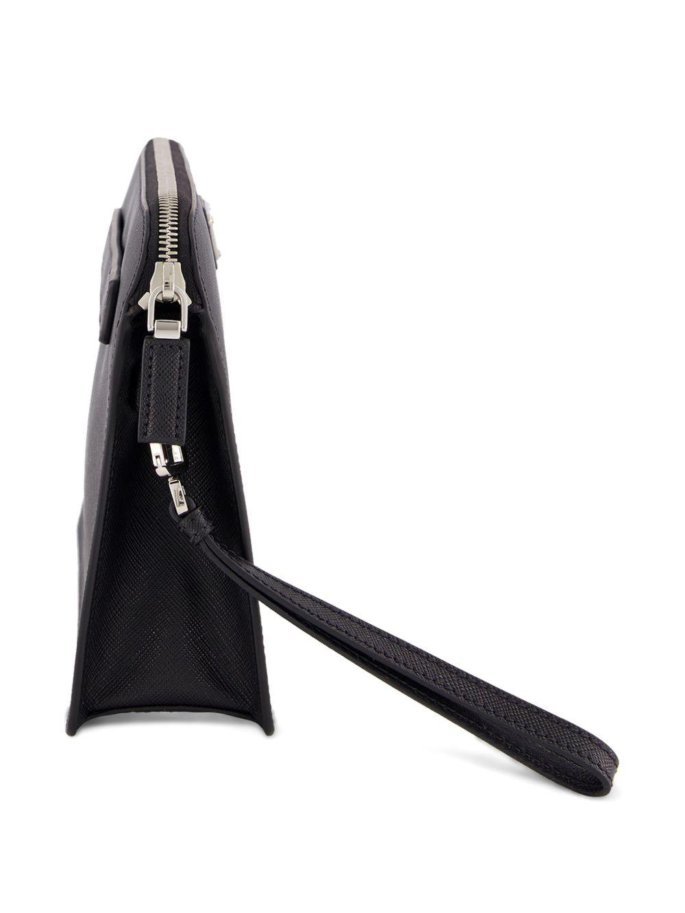 saffiano-leather clutch bag Product Image