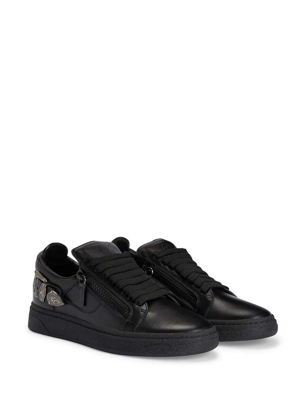 leather sneakers Product Image