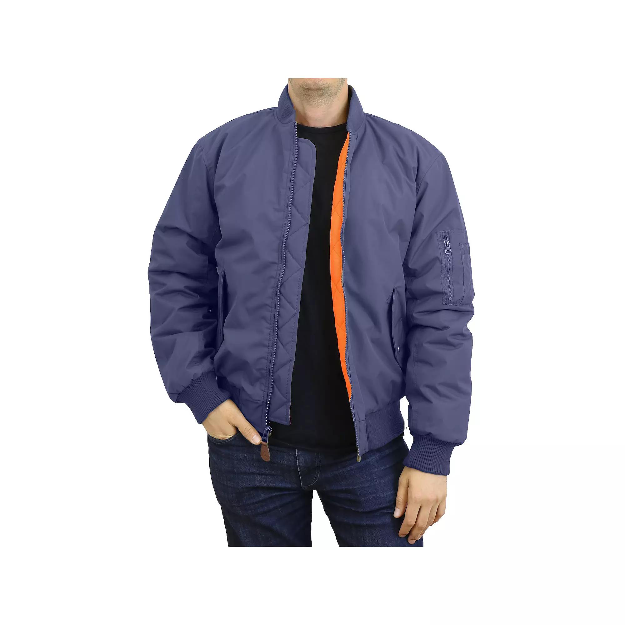Men's Spire by Galaxy Heavyweight MA-1 Flight Jacket,  Product Image