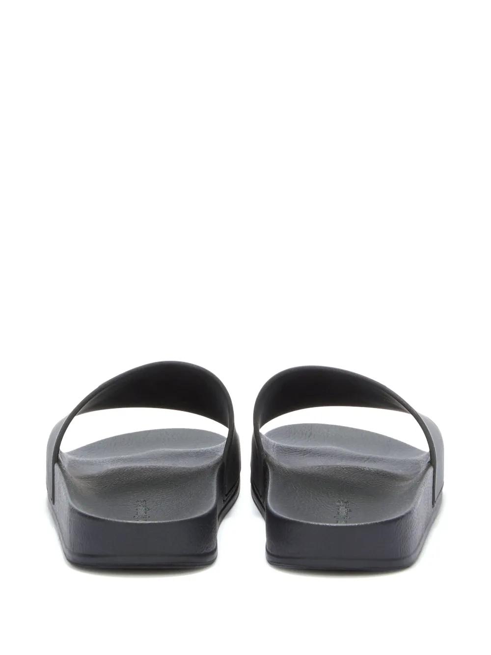 monogram-embossed pool slides Product Image