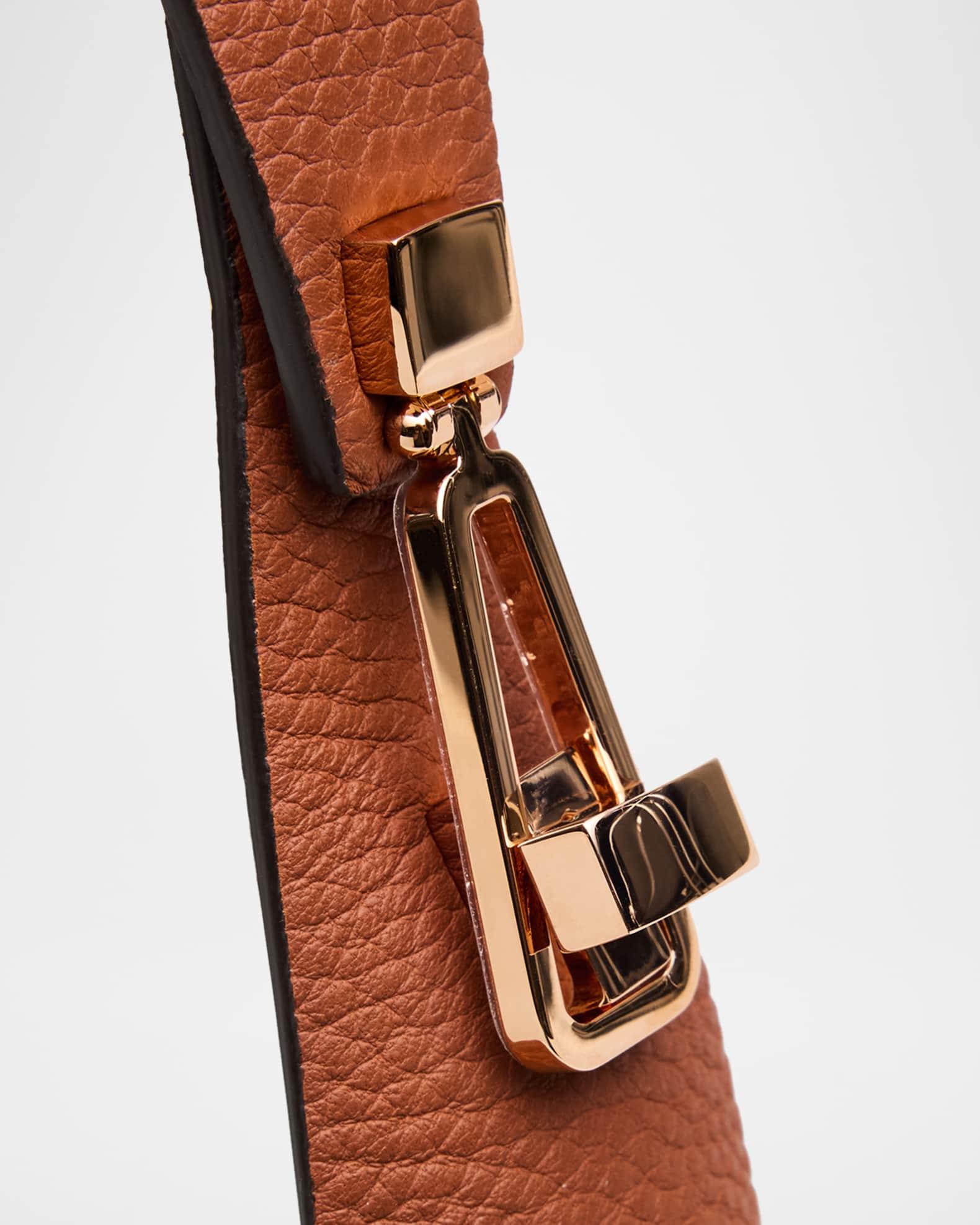 Small Supple Leather Hobo Bag Product Image