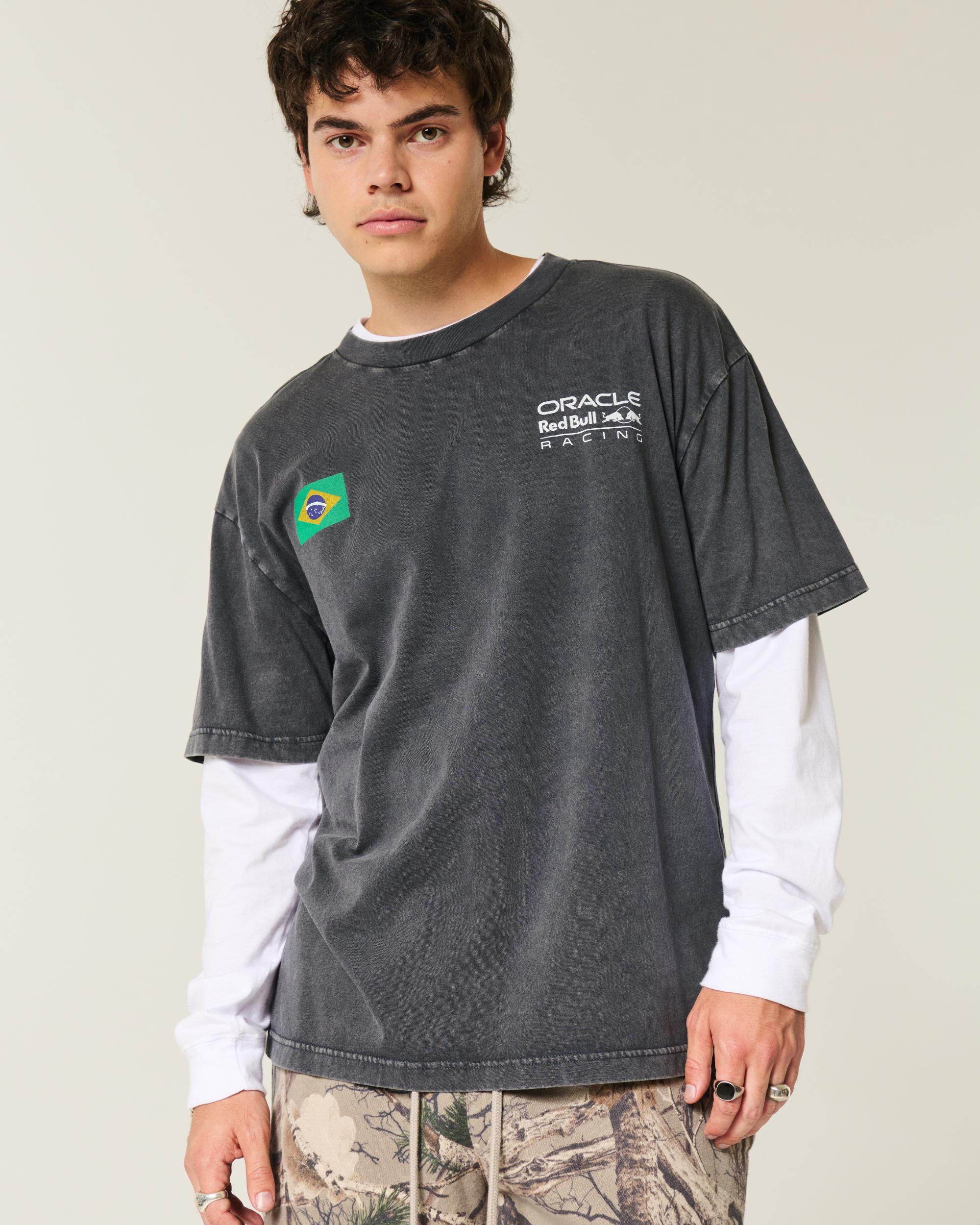 Boxy Oracle Red Bull Racing Graphic Tee Product Image