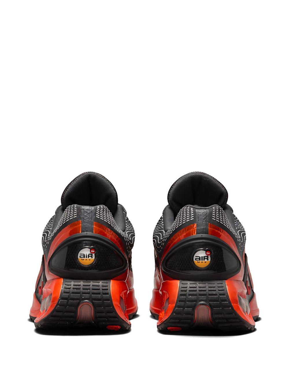 Air Max DN QS "Dark Smoke Grey/Metallic Dark Grey/Salsa Red" sneakers Product Image