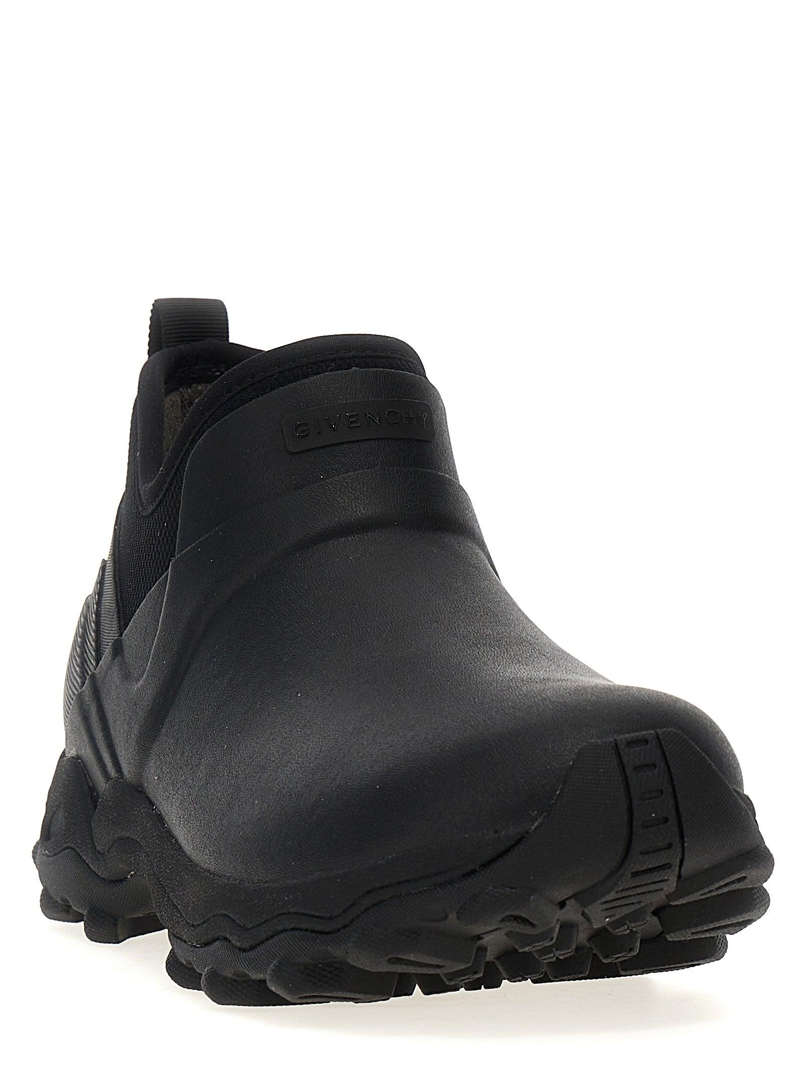 GIVENCHY Bogs Chelsea Boots In Rubber And Neoprene In Black Product Image