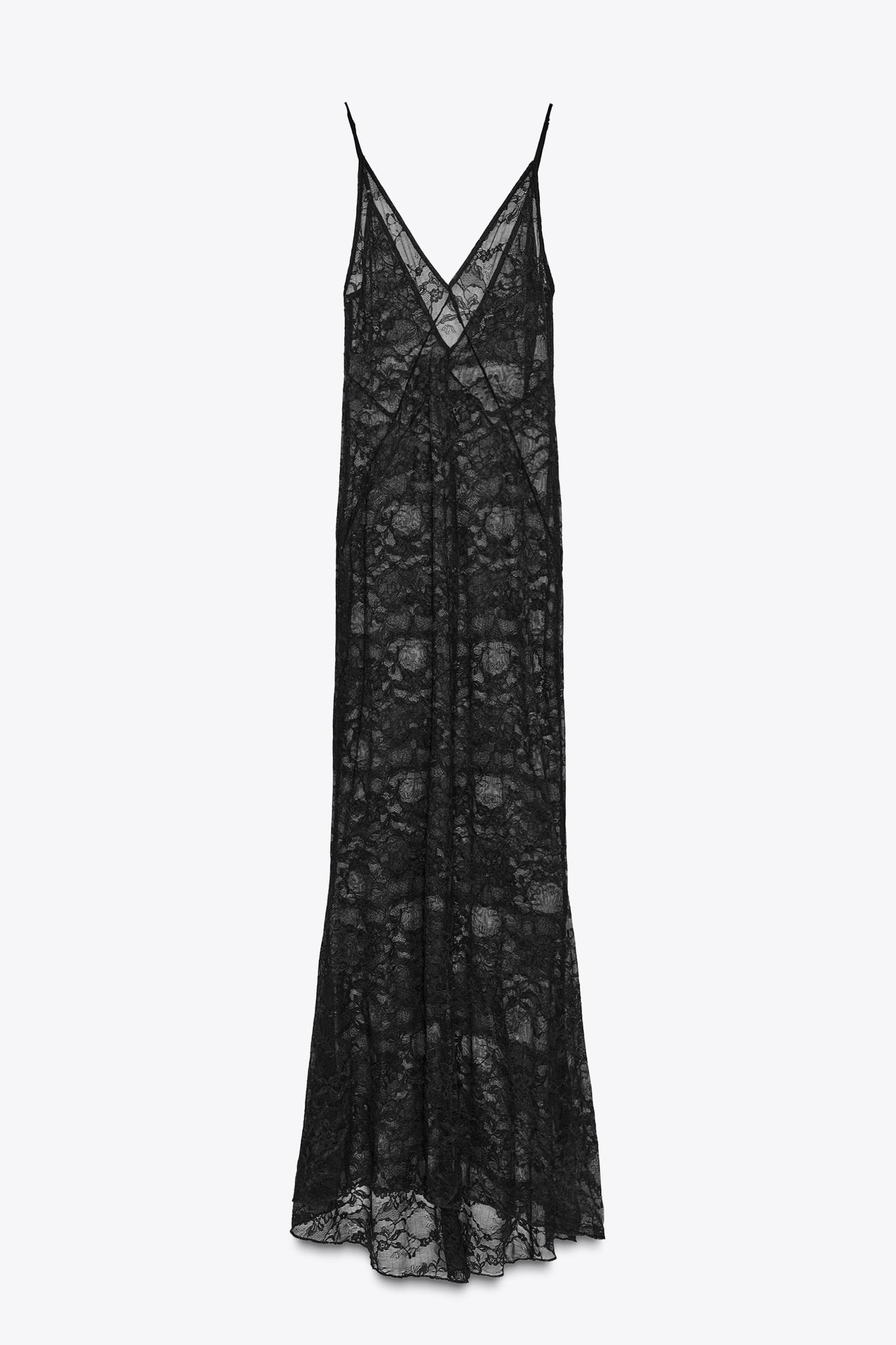 LONG LACE DRESS Product Image