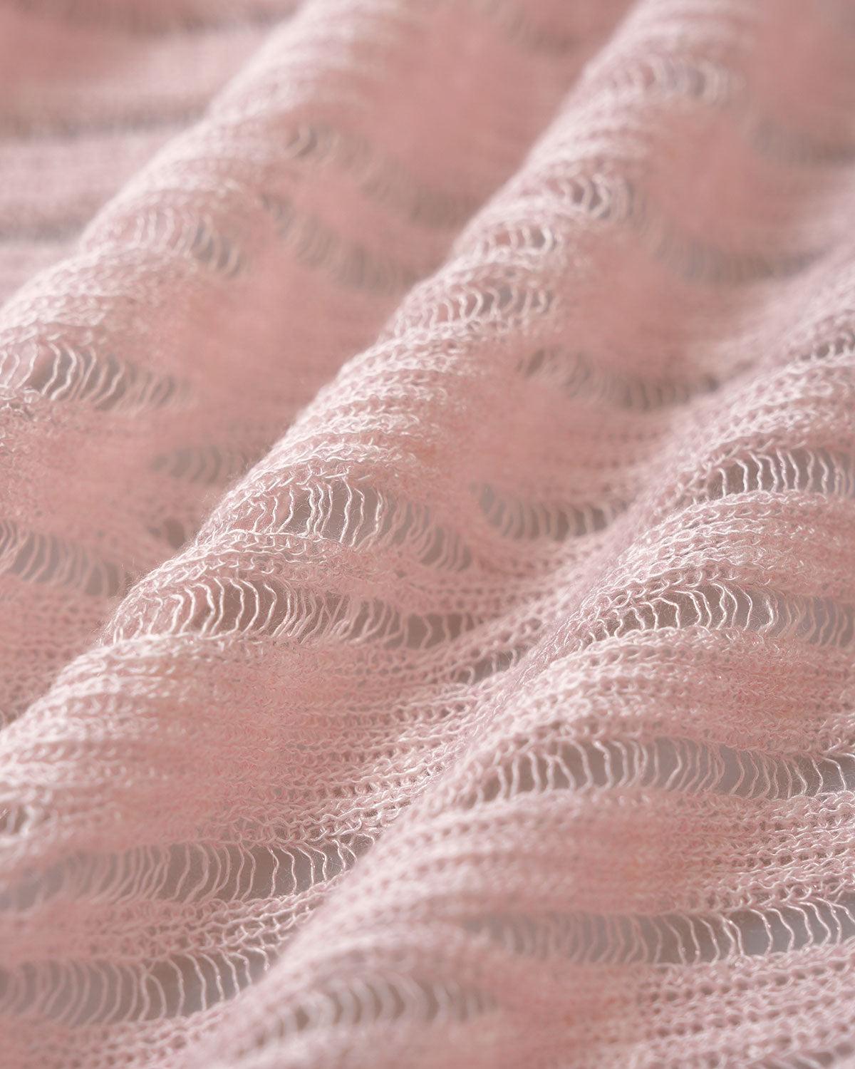 Pink Single Button Slim Cardigan Product Image