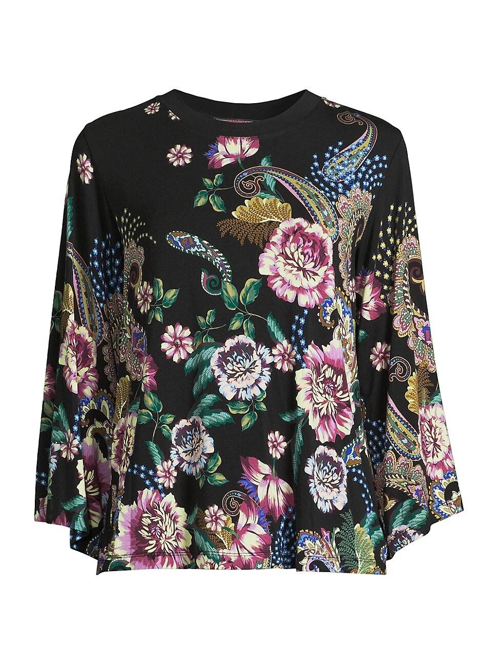 Womens The Janie Favorite Floral-Print Shirt Product Image