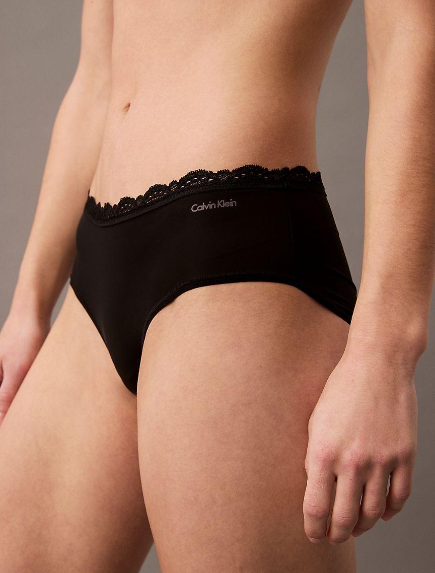 Microfiber Stretch with Lace Hipster Product Image