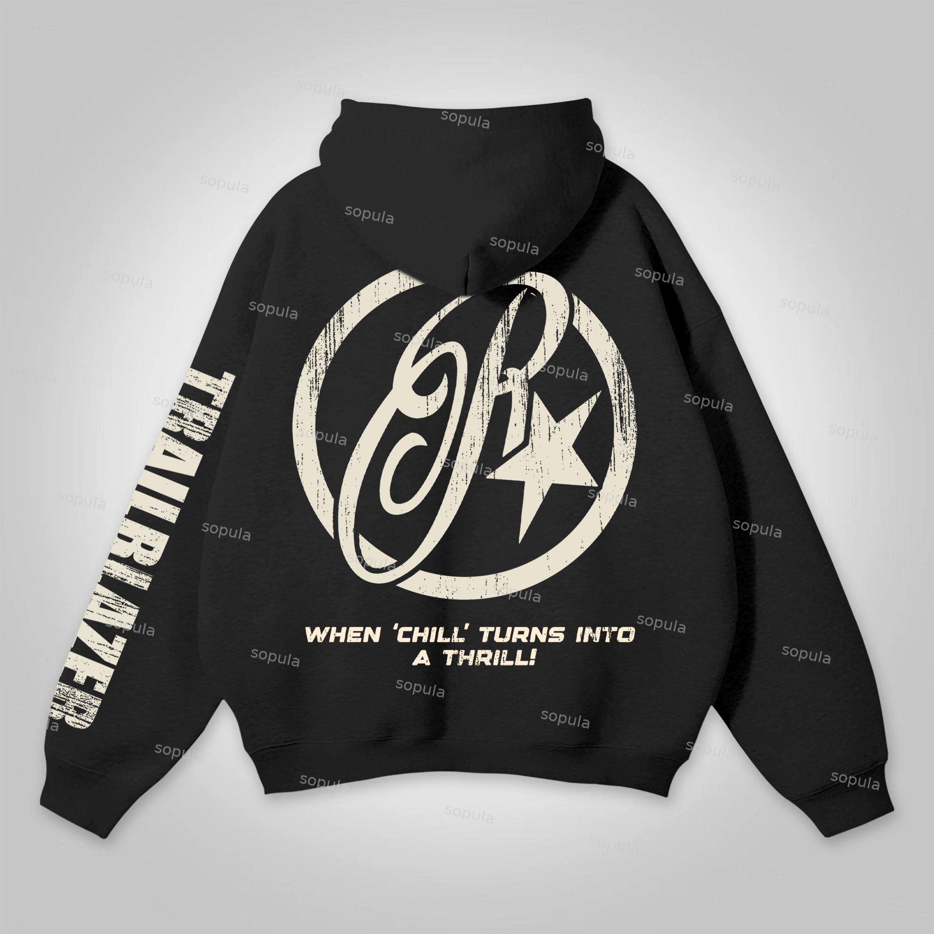 Sopula Street Club Gangster Characters Graphic Hoodie Product Image