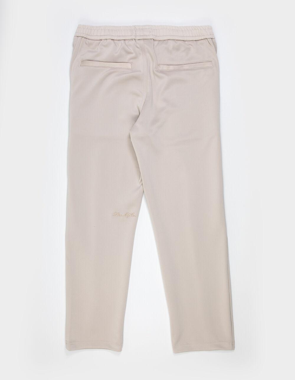 LIRA Milan Mens Relaxed Fit Track Pants - STONE Product Image