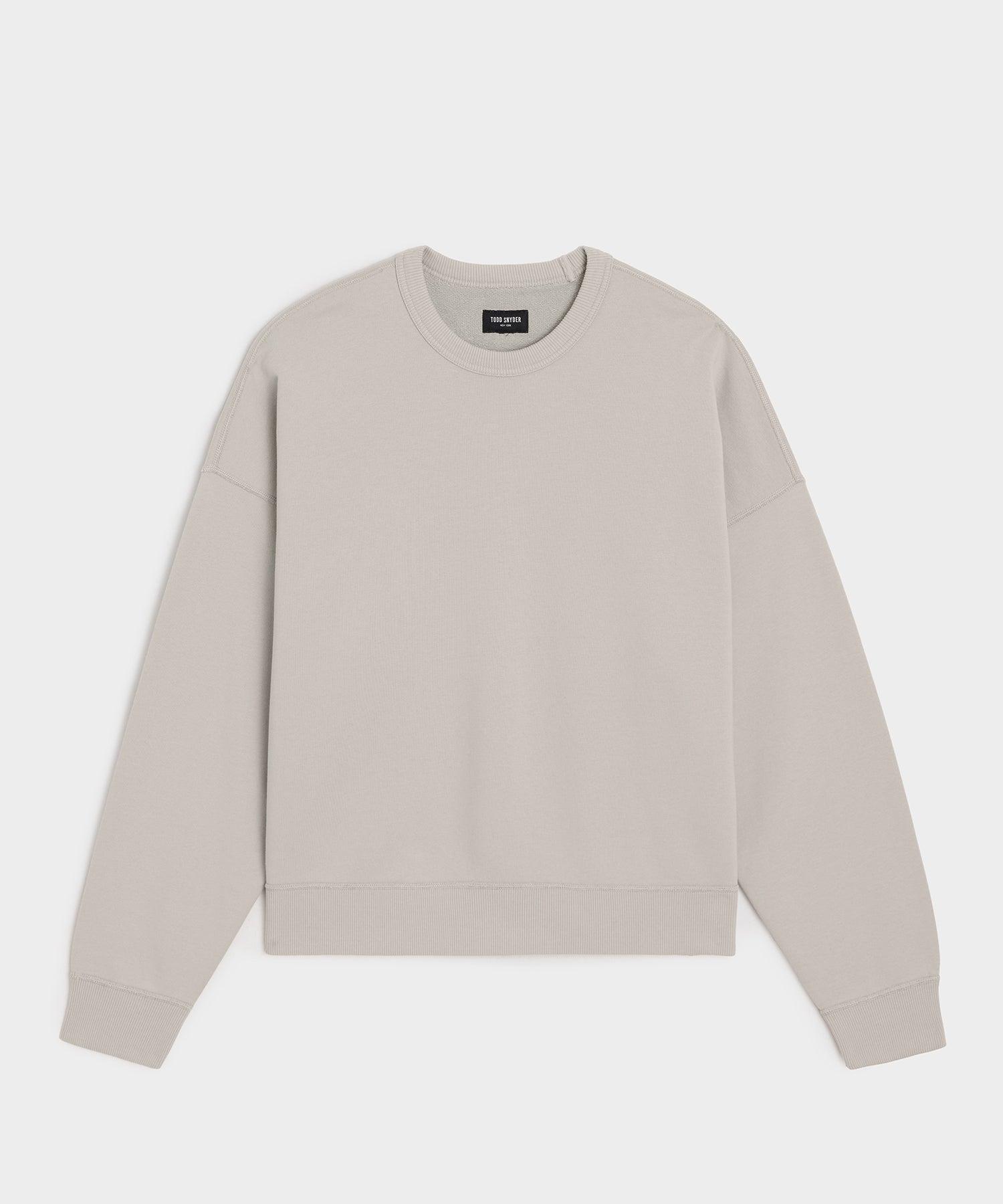 Relaxed Portuguese Terry Crewneck Product Image