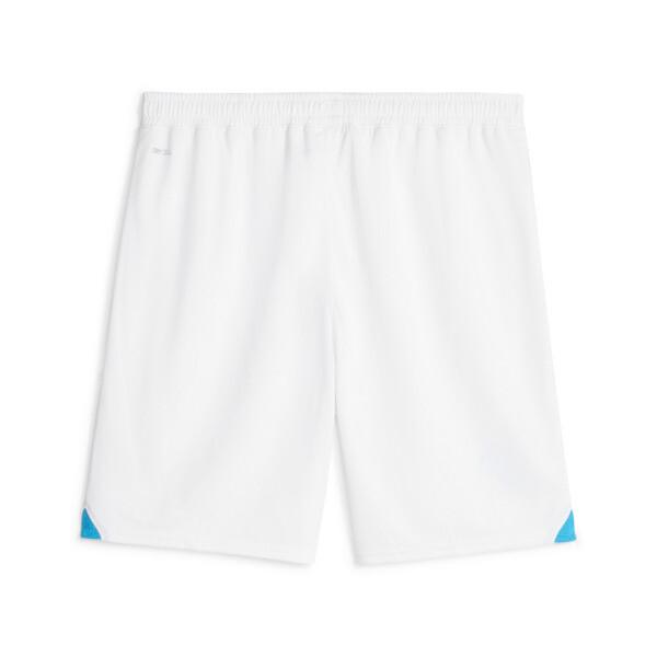 PUMA Olympique de Marseille Men's Soccer Shorts in Royal Blue Product Image