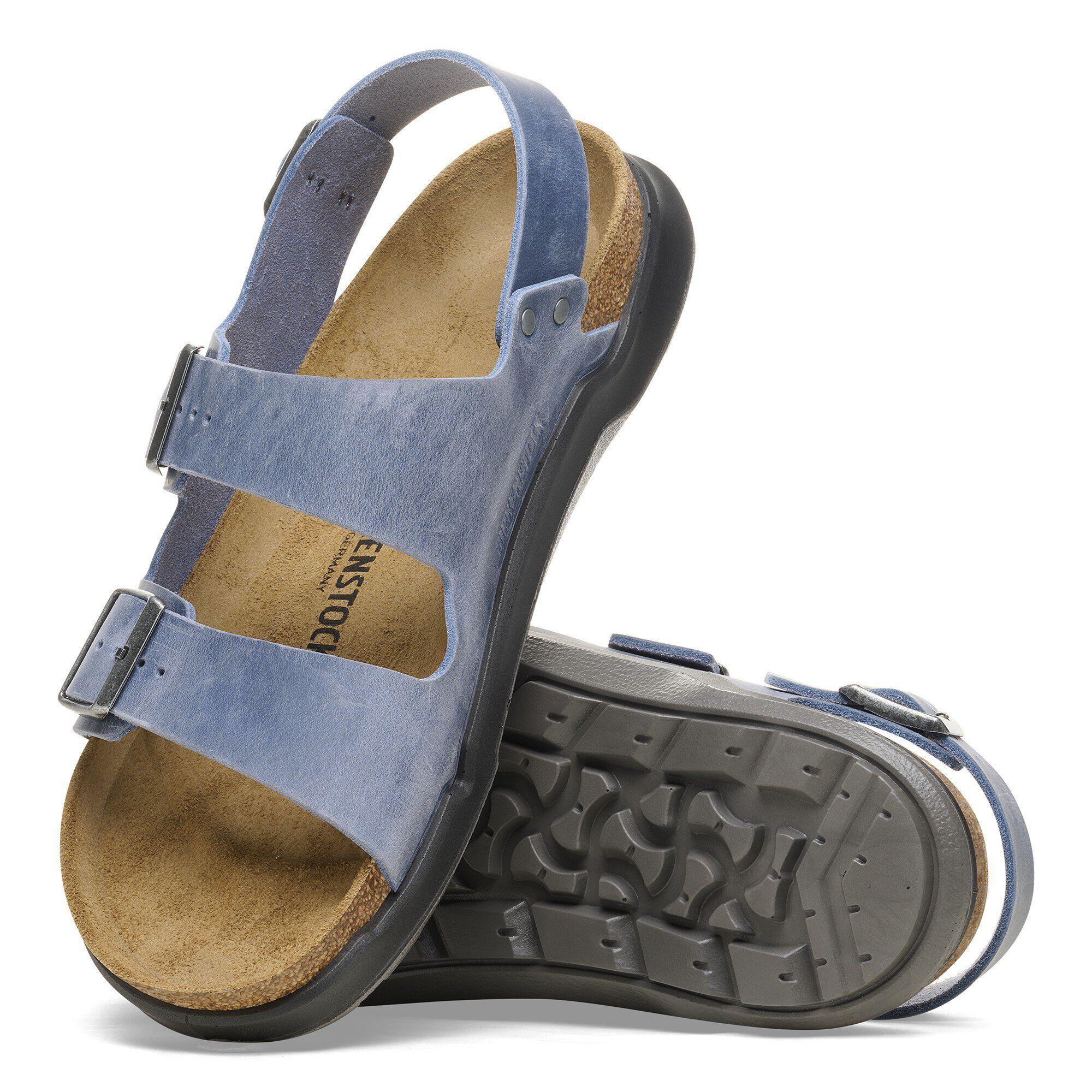 Birkenstock Milano CT Men Oiled Leather Black Male Product Image