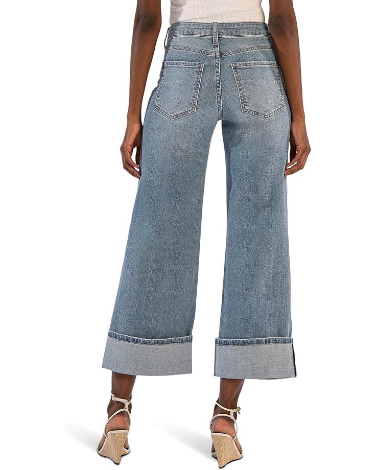 Charlotte High Rise Fab Ab Wide Leg-Roll Up Product Image