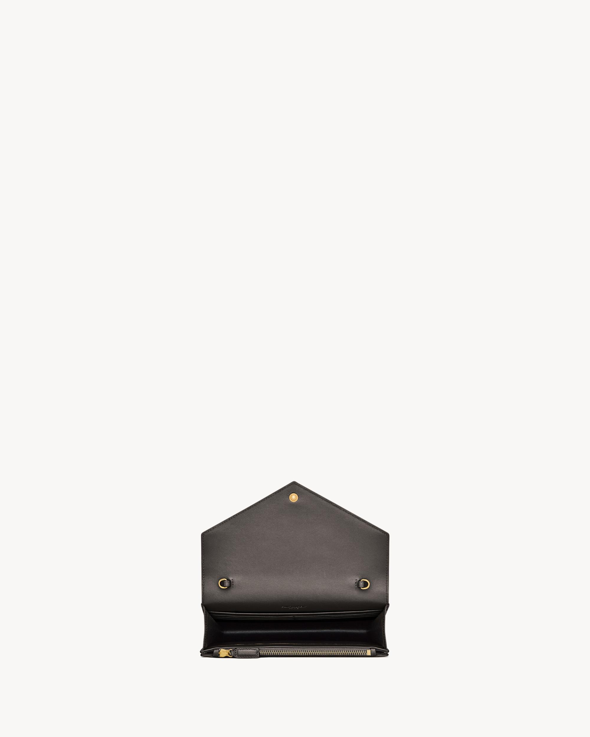 CASSANDRE envelope chain wallet in lambskin Product Image