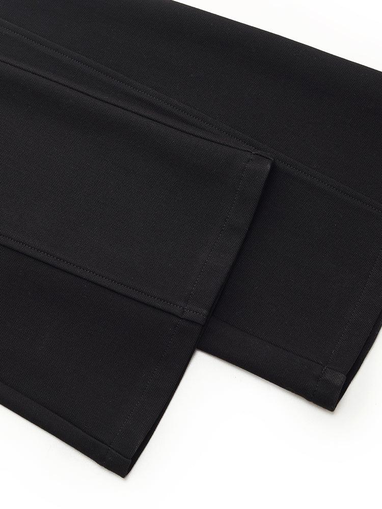 Fleece Lined Micro-Flared Ankle Length Women Pants Product Image