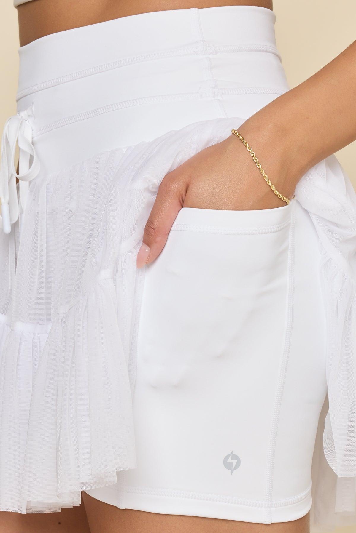 Pirouette Skort - Peppercorn Product Image