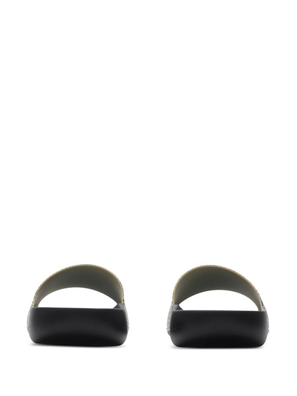 Vintage Check-pattern slides Product Image