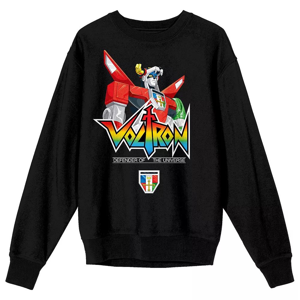 Men's Voltron Defender Long Sleeve Graphic Pullover,  Product Image