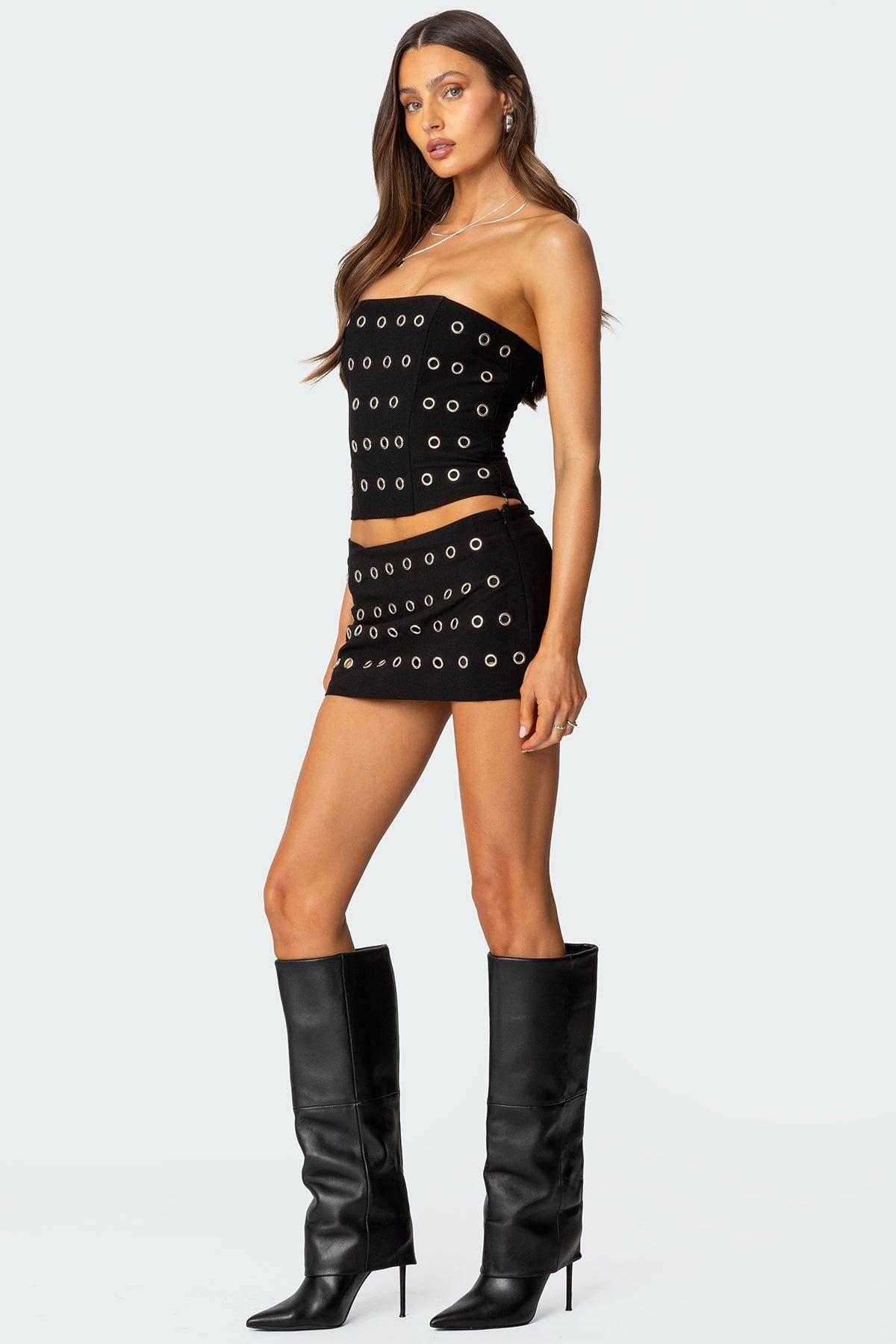 Arlette Grommet Strapless Corset Product Image