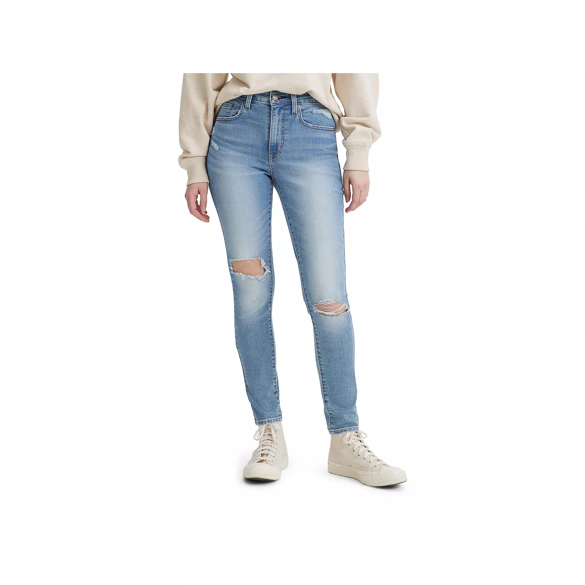Women's Levi's® 721™ High Rise Skinny Jeans, Size: 27(US 4)Small, High Beams Product Image