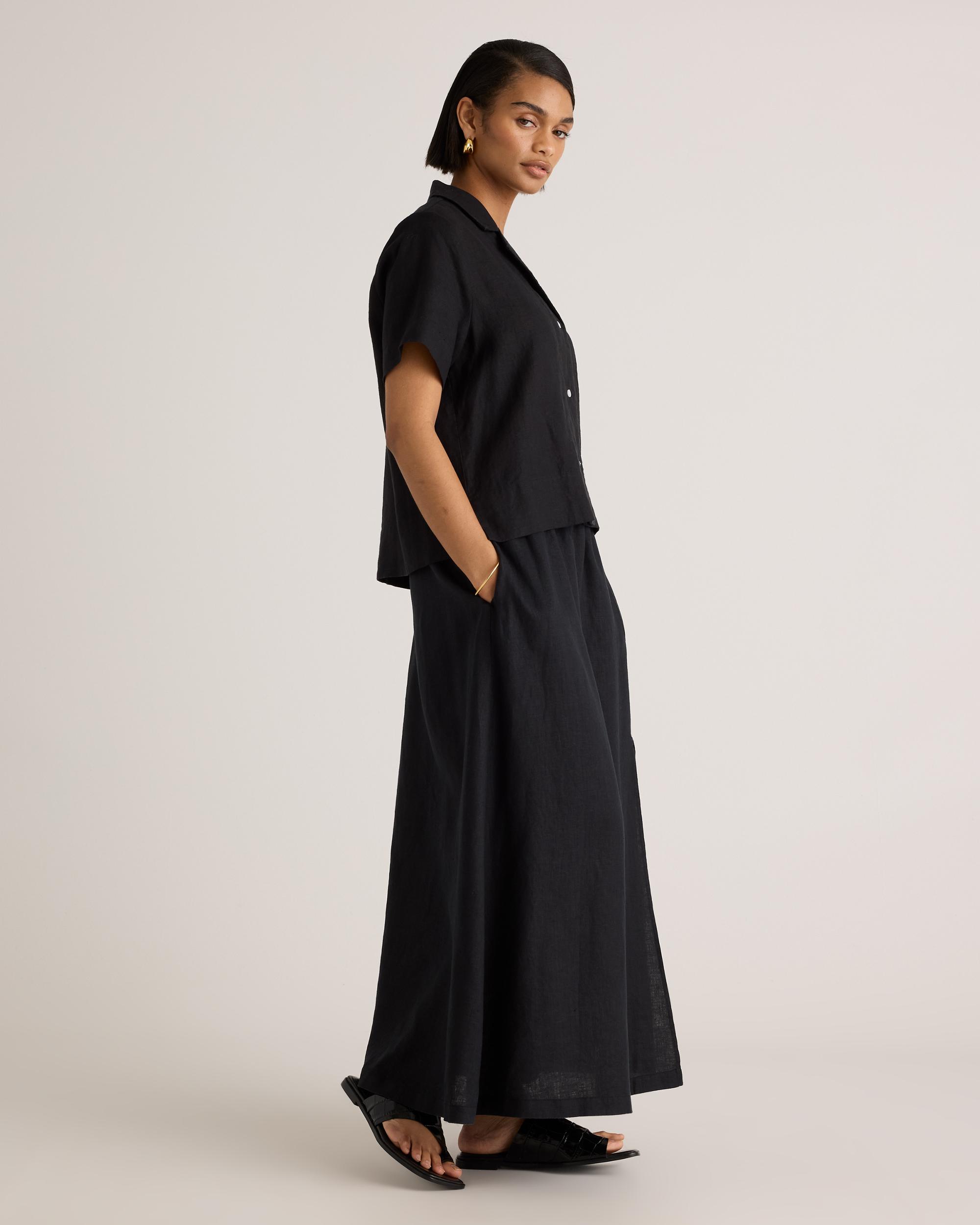 Quince | Women's 100% European Linen Maxi Skirt Product Image